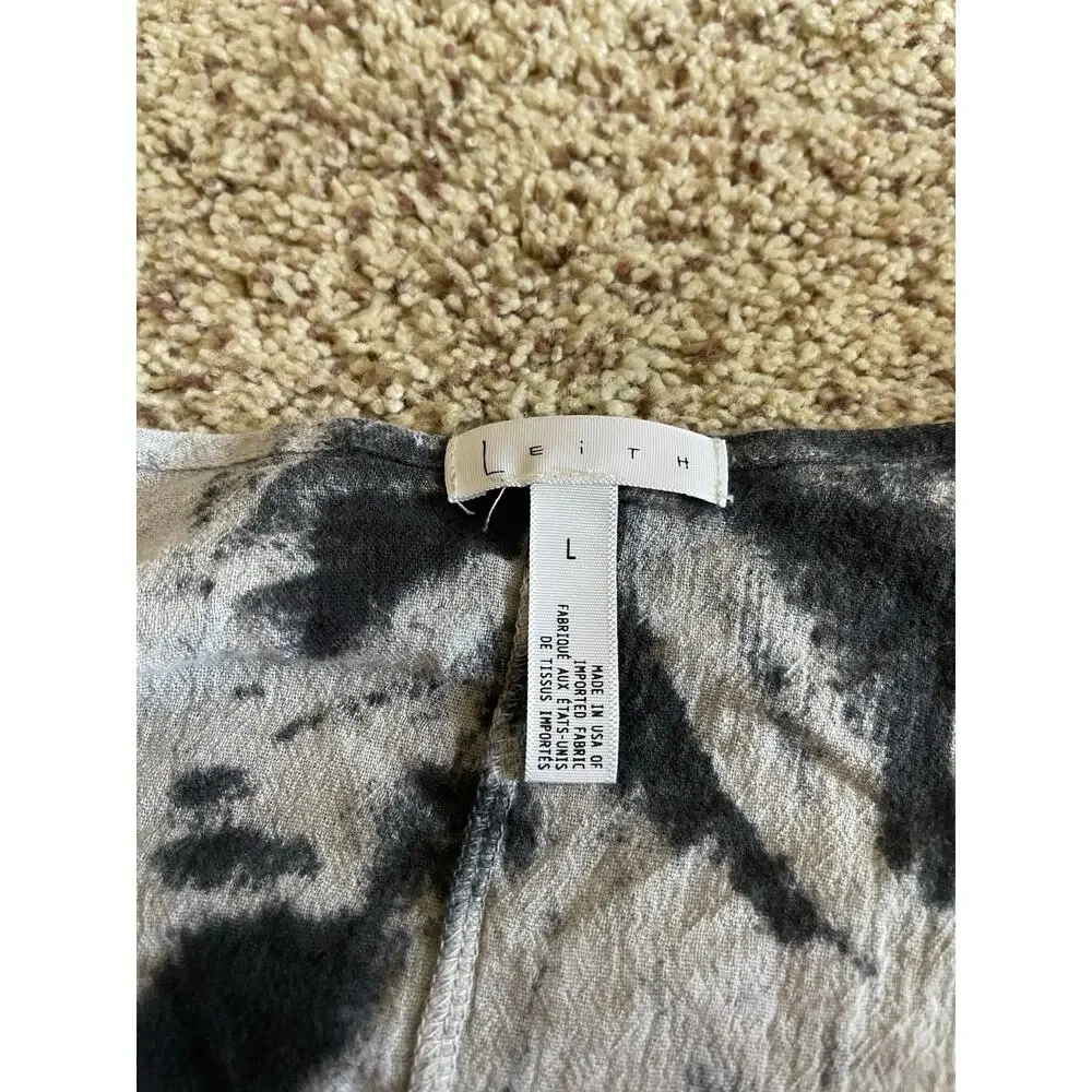 Leith womens large oversized sweater cardigan